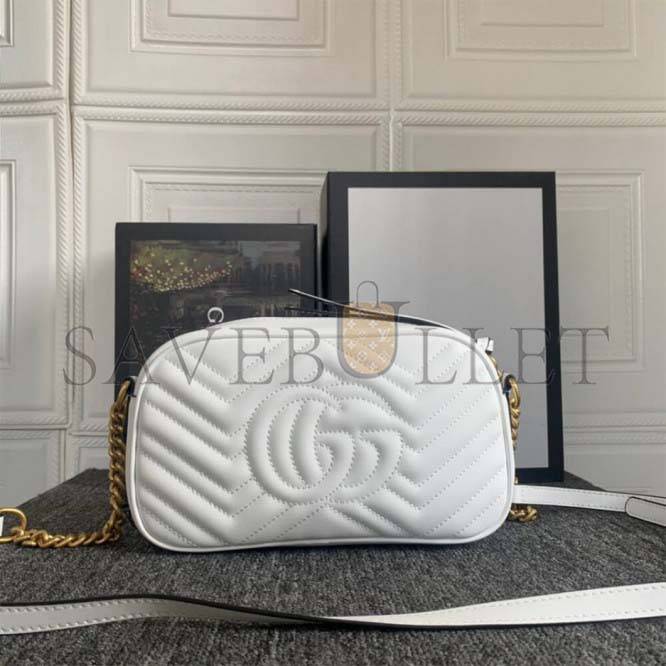 GUCCI MARMONT SMALL MATELASSE SHOULDER BAG 447632   (24*13*7cm)